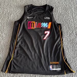 Nike NBA Miami Heat Kyle Lowry City Edition 15 Strong Black NBA Jersey 52 XL